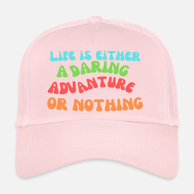 Das Leben ist ein Fortschritt Trucker Cap