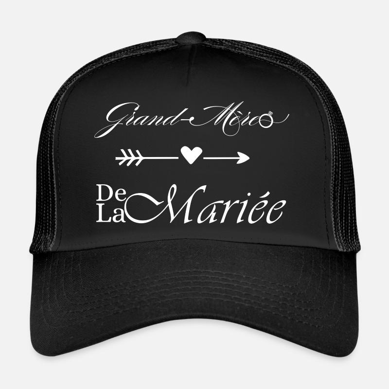 Grand mère de la mariée Casquette trucker 