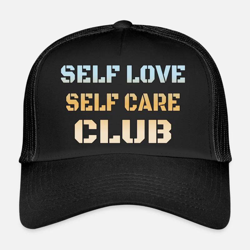 Affirmations d’amour de soi Casquette trucker 