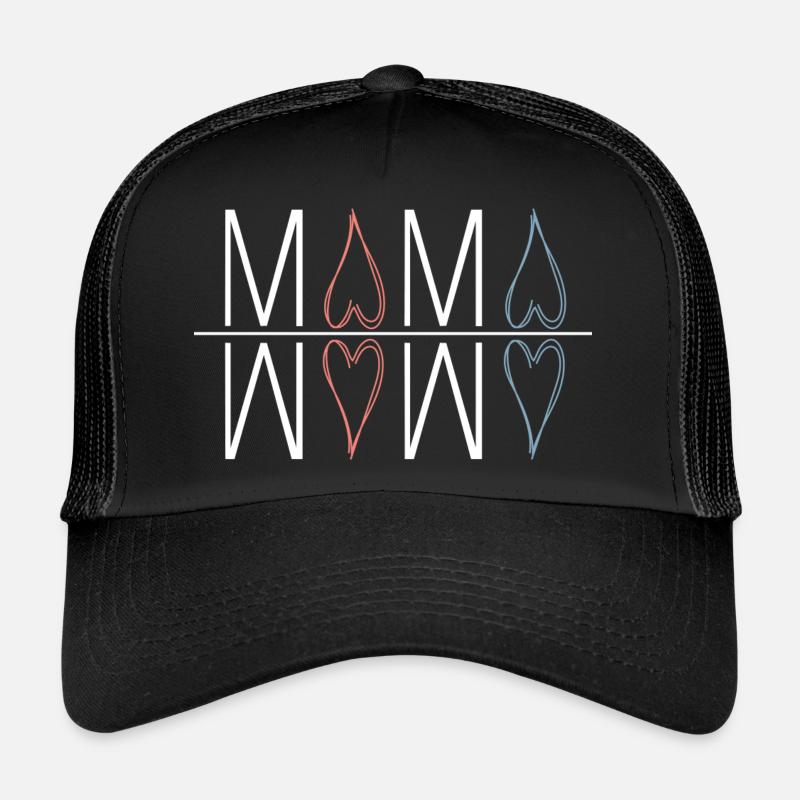 Mama - Trucker Cap - Schwarz/Schwarz