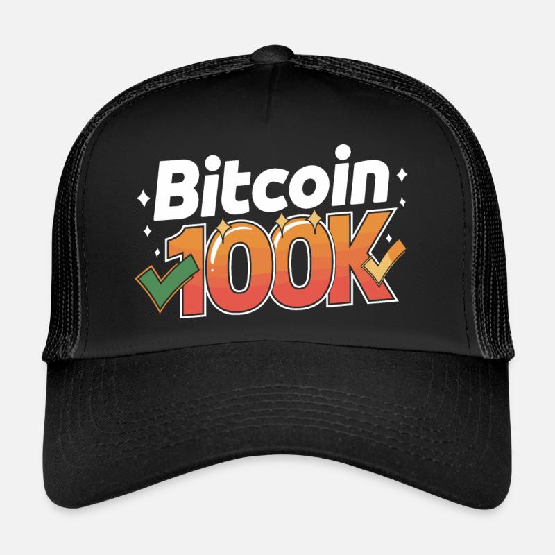 Bitcoin 100K Casquette trucker 