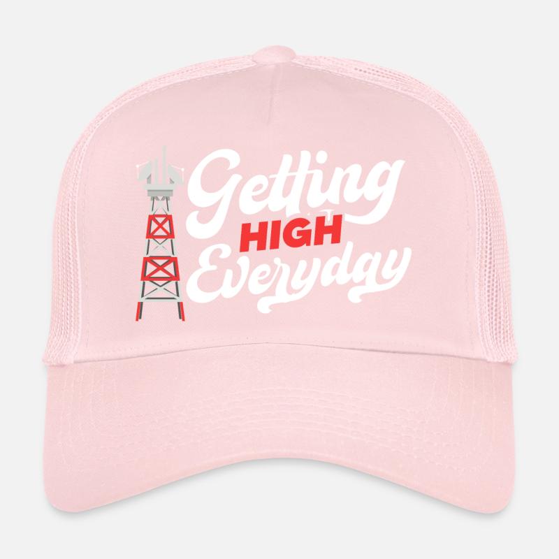 Getting High Every Day High-Altitude Climbing Trucker Cap