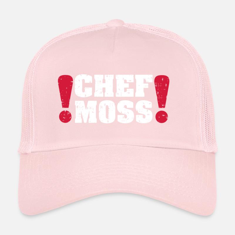 mousse chef Casquette trucker 