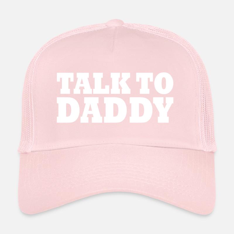 Talk to daddy Casquette trucker 