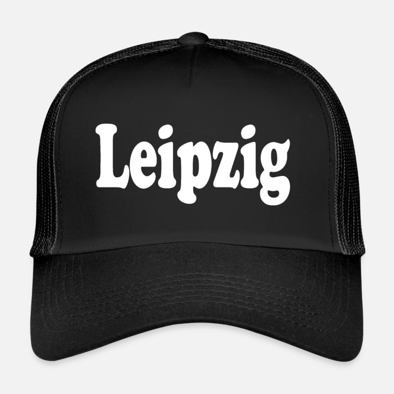Leipzig - Trucker Cap - Schwarz/Schwarz