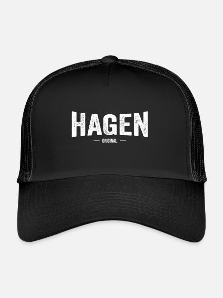 Hagen Original - Trucker Cap - Schwarz/Schwarz