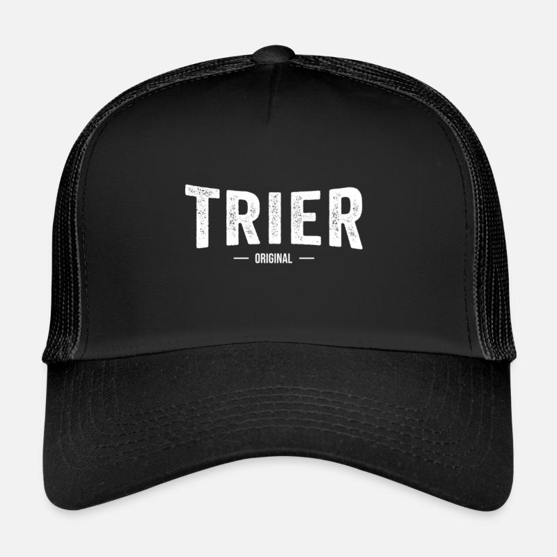 Trier Original - Trucker Cap - Schwarz/Schwarz