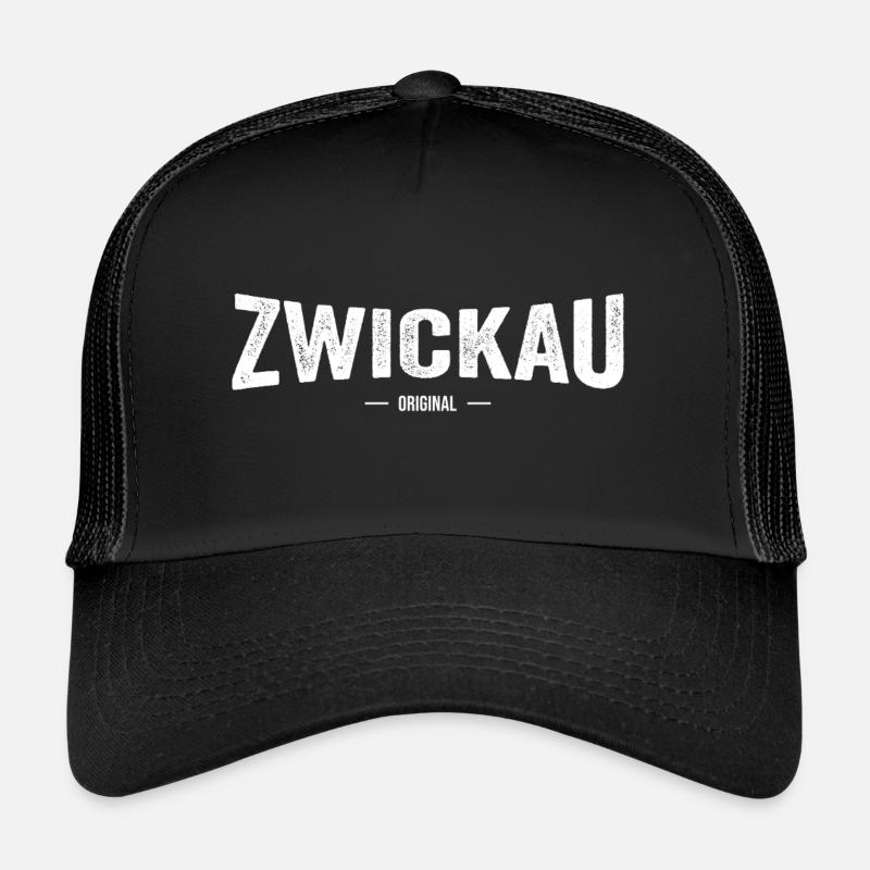 Zwickau Original - Trucker Cap - Schwarz/Schwarz