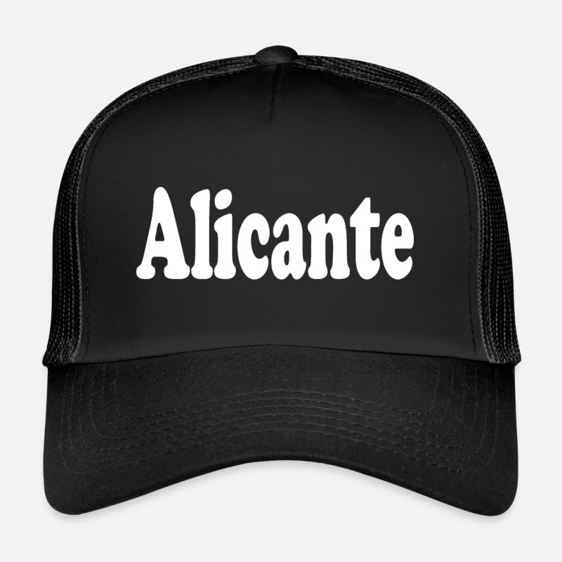 Alicante - Trucker Cap - black/black