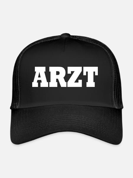 Arzt - Trucker Cap - Schwarz/Schwarz