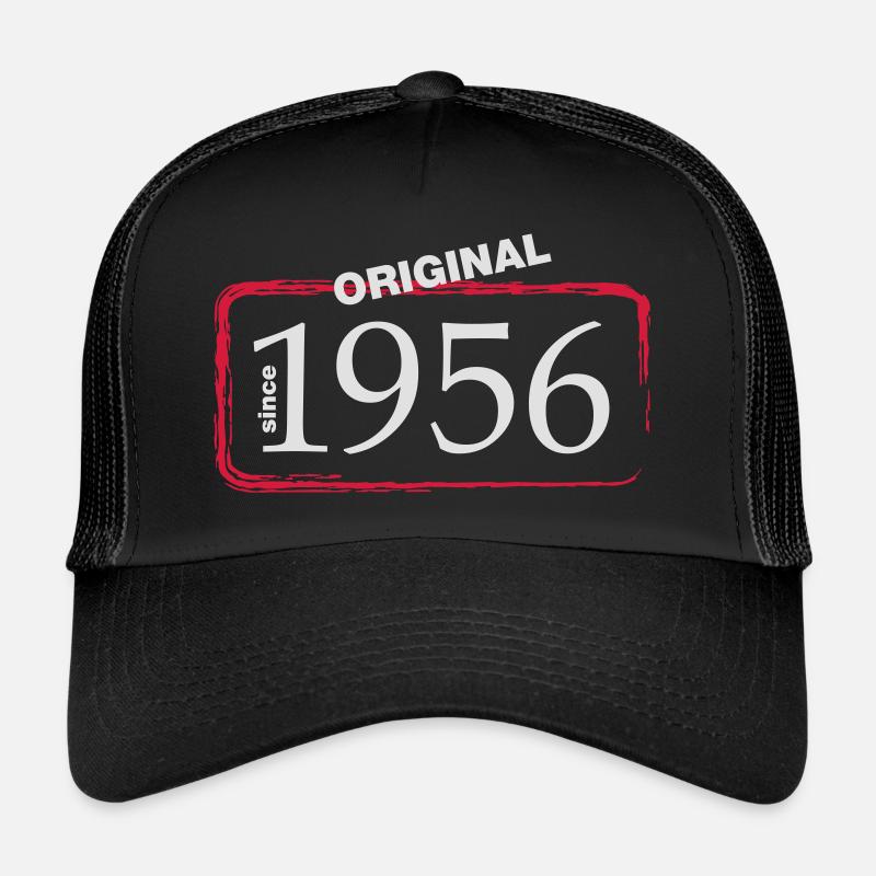 1956 - Trucker Cap - black/black
