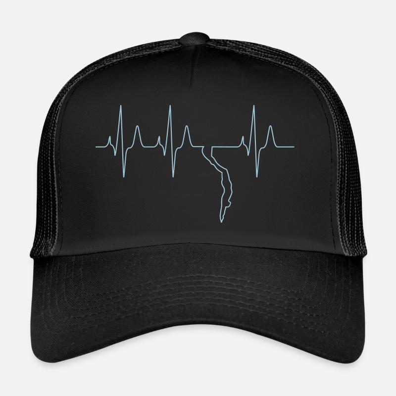 Apnoetauchen Freitaucher Herzschlag Trucker Cap