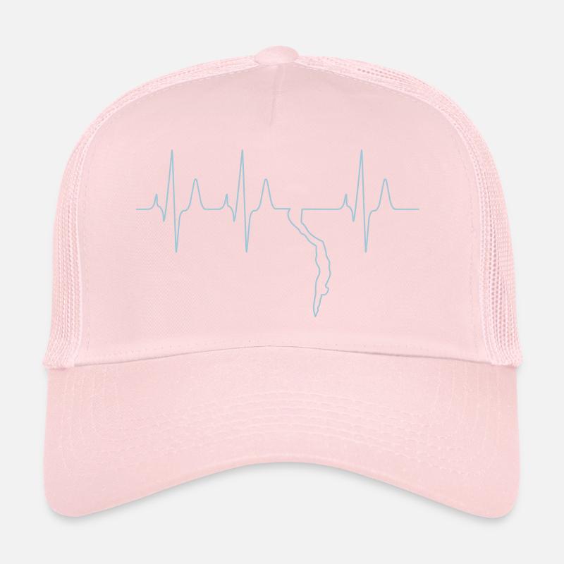 Battement de coeur en apnée Casquette trucker 