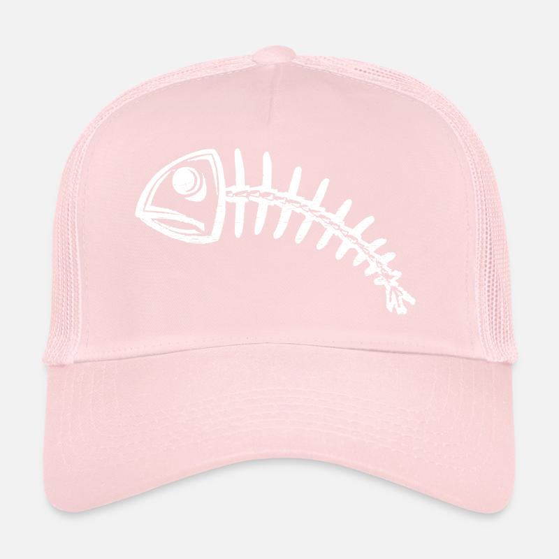 Squelette de poisson comme idée de cadeau Casquette trucker 