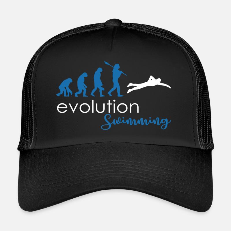 Swim - Trucker Cap - Schwarz/Schwarz
