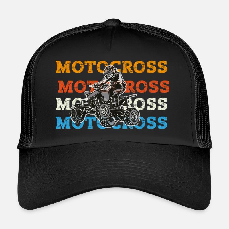Motocross quad Trucker Cap