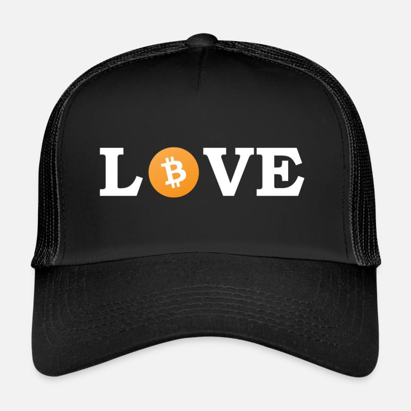 I Love Bitcoin Trucker Cap