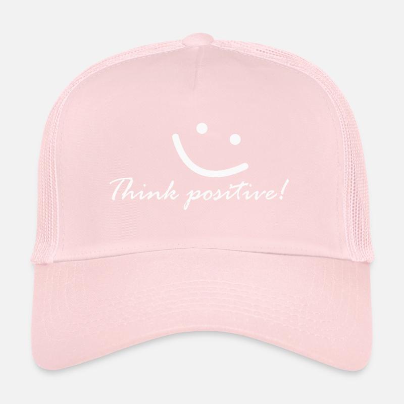 Think positive! Denke positiv! Trucker Cap