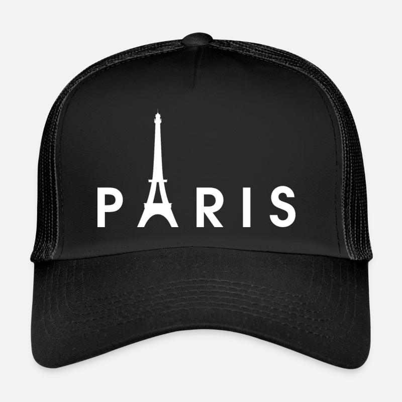 T-shirt Paris Casquette trucker 