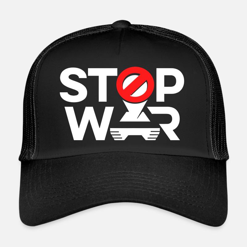 Stop War Trucker Cap