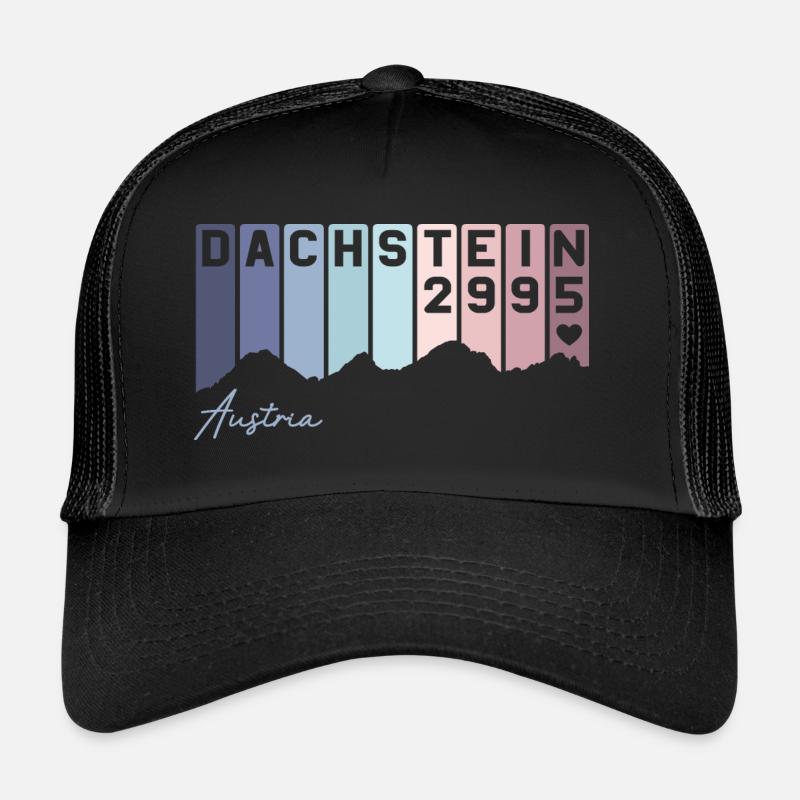 Dachstein Austria Schladming Styria Retro Berg Trucker Cap