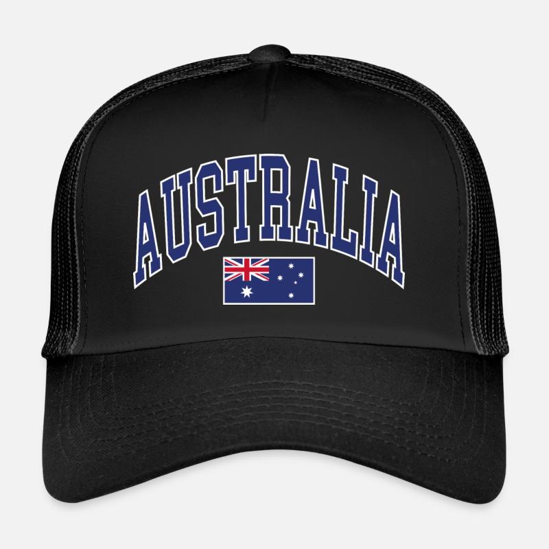 Australia - Trucker Cap - black/black