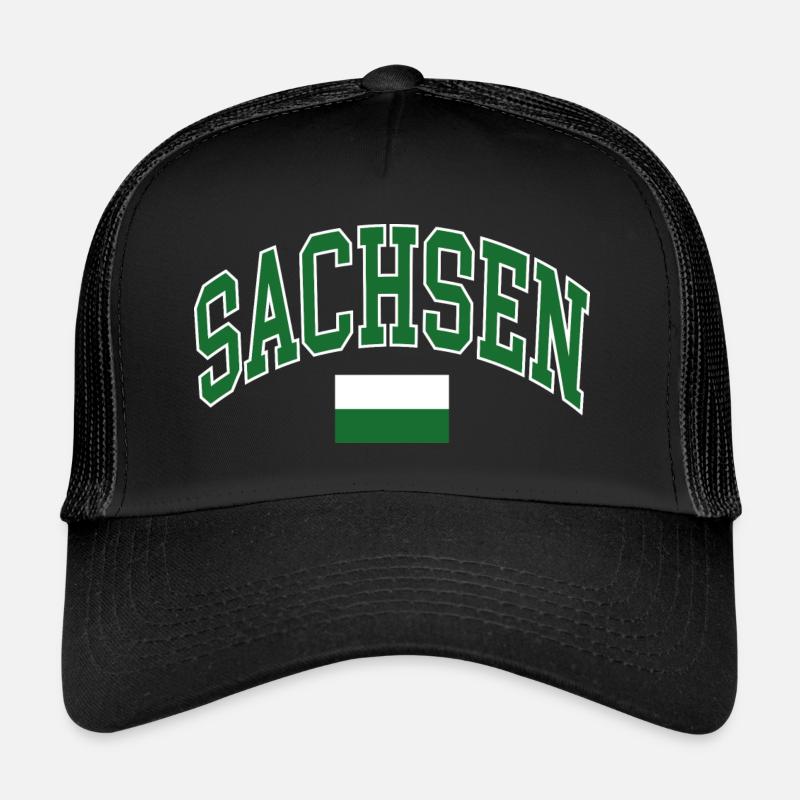 Drapeau de Saxe Casquette trucker 