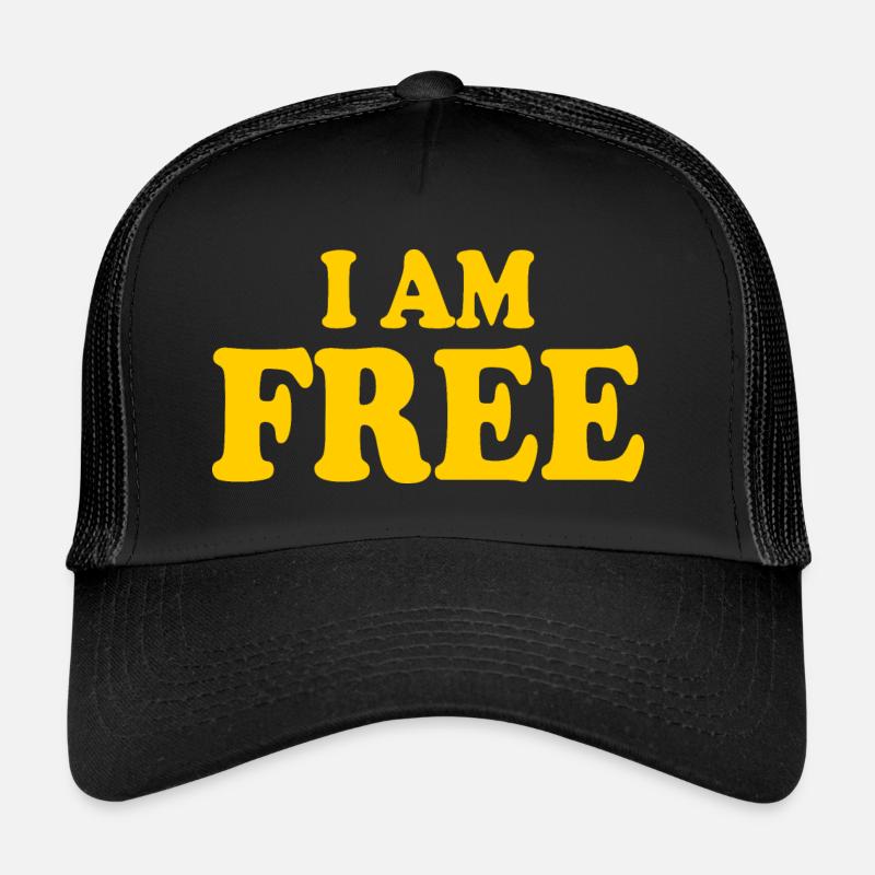 I am free Casquette trucker 