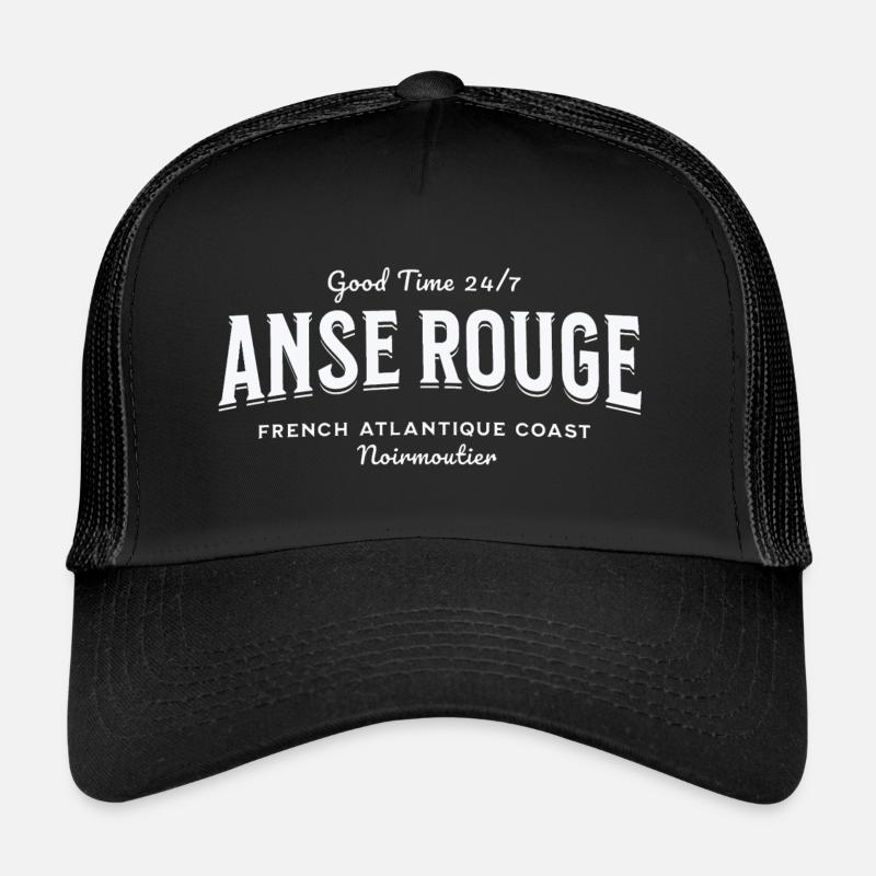 Good Time 24/7 Anse rouge Noirmoutier Casquette trucker 