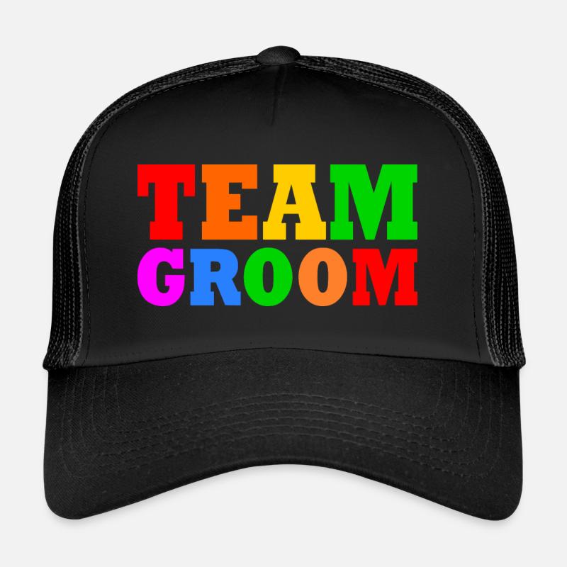 Team groom Casquette trucker 