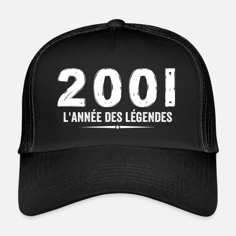 2001 Jahr der Legenden - 2001 Jubiläumsgeschenk Trucker Cap