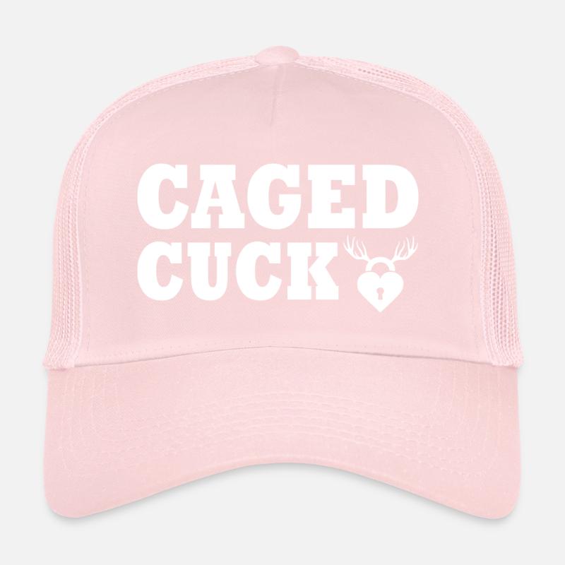 Cuckold caged cuck Trucker Cap