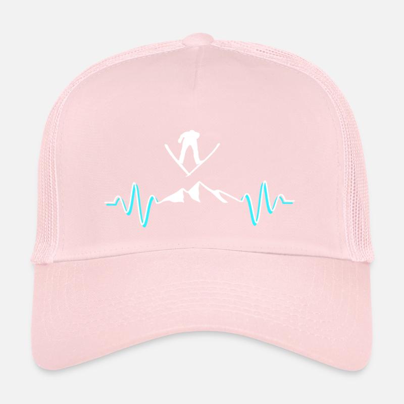 ski jumping Trucker Cap
