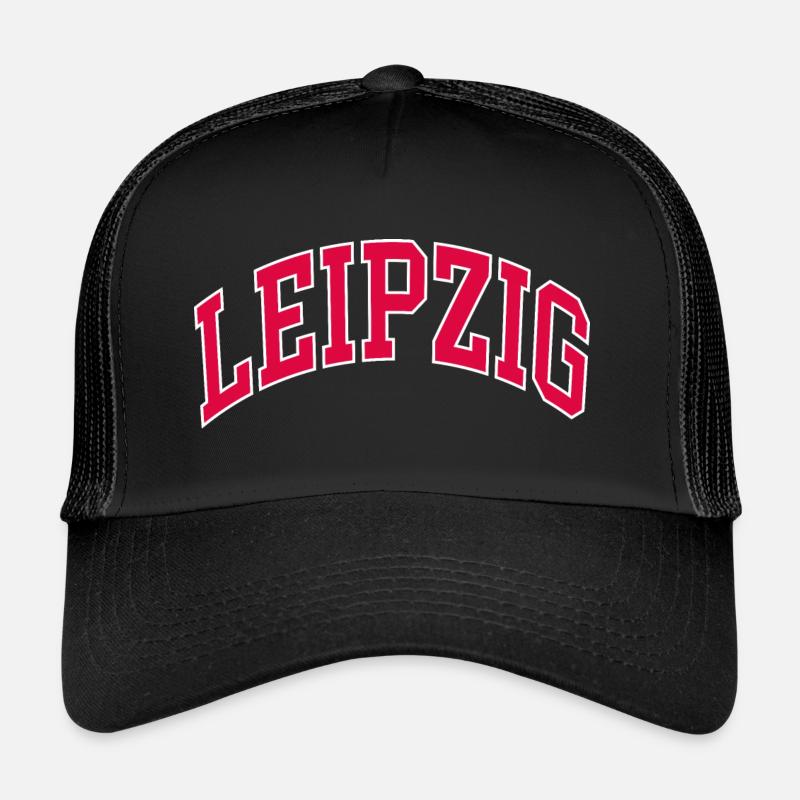 Leipzig - Trucker Cap - Schwarz/Schwarz