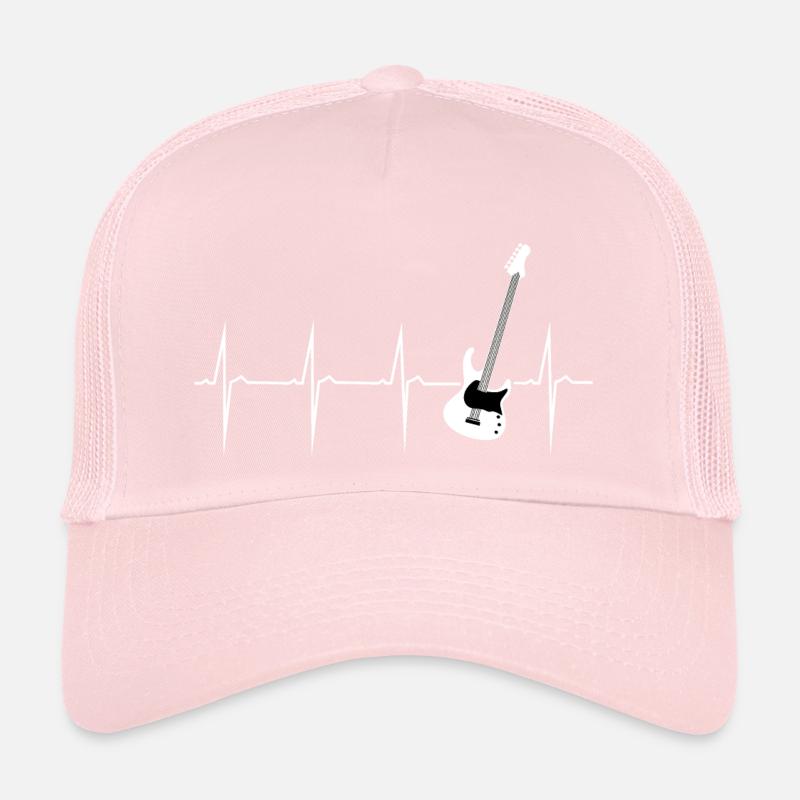battement e guitare Casquette trucker 