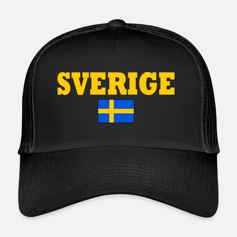 Sverige Casquette trucker 