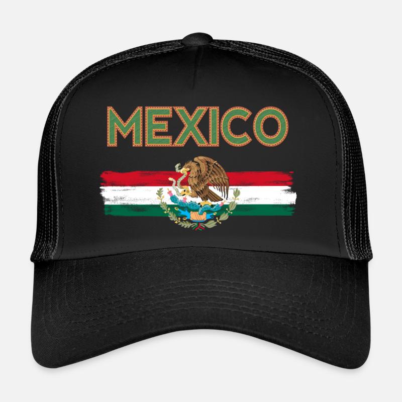 MEXICO Flag Trucker Cap