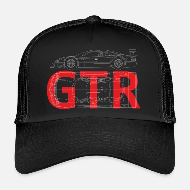 Racing car CLK GTR - Trucker Cap - black/black