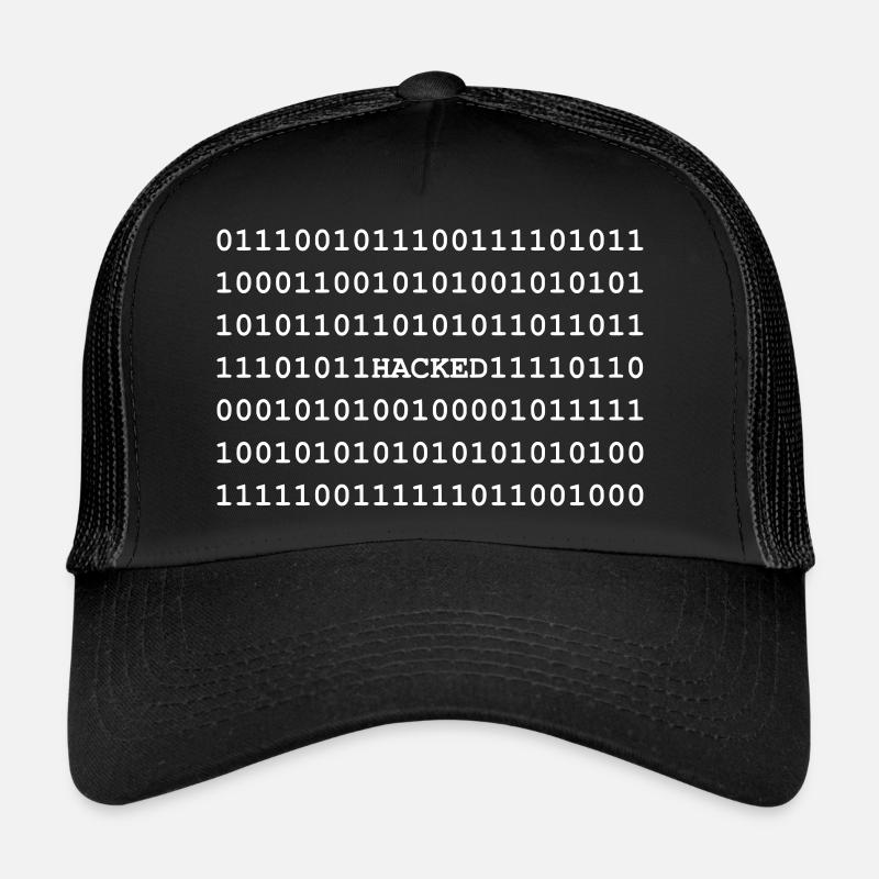 Piraté - pirate informatique - ballot - Noob - Matrix Casquette trucker 