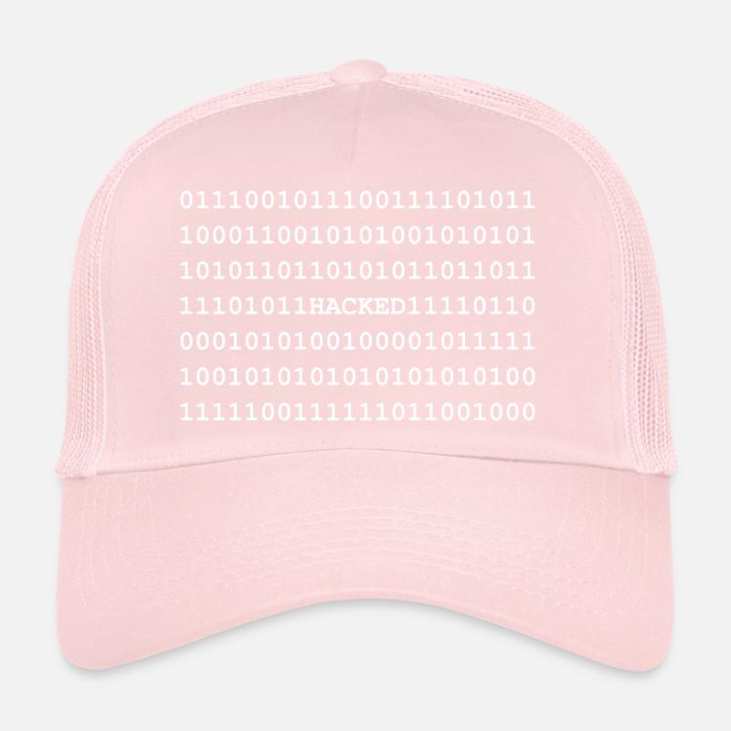 Hacked - Hacker - Nerd - Noob - Matrix Trucker Cap