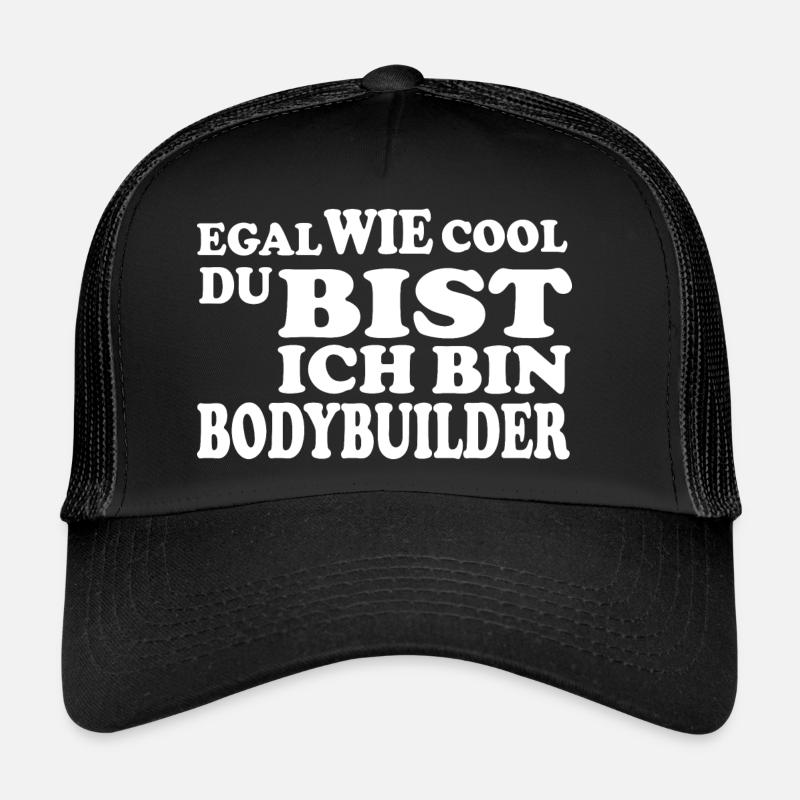 Bodybuilder Trucker Cap