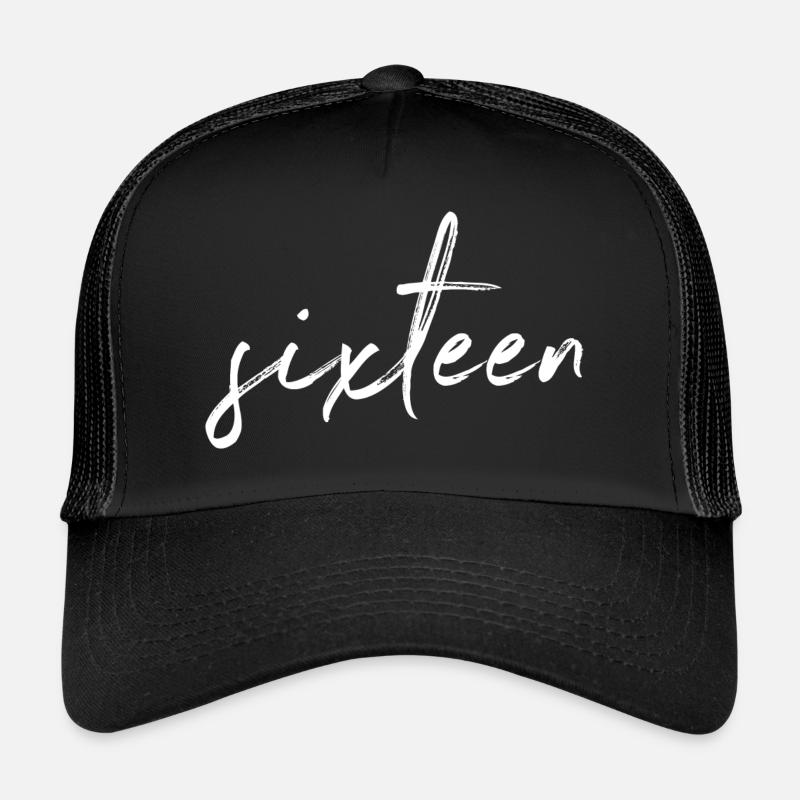 16 Jahre 16. Geburtstag Mädchen Tochter Geschenk Trucker Cap