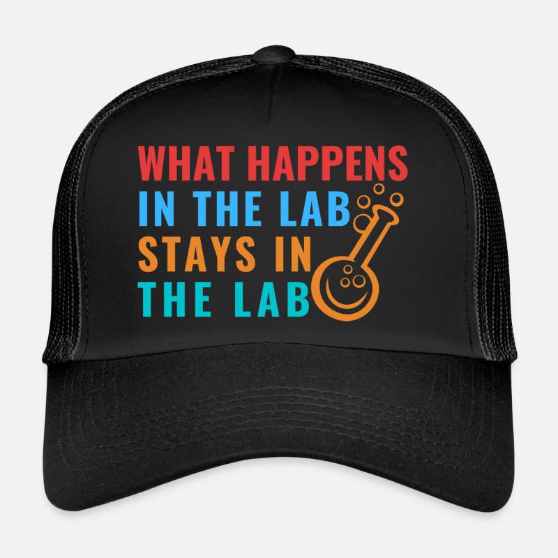WAS IM LABOR PASSIERT, BLEIBT IM LABOR - LABTECH Trucker Cap