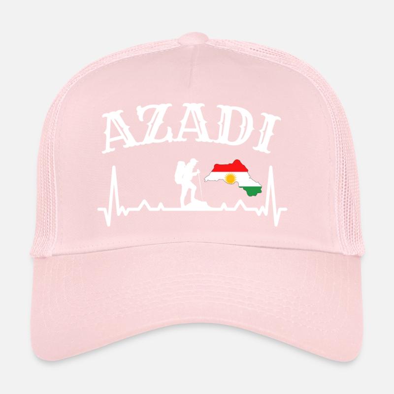 Liberté Azadi KURDISTAN KURD Casquette trucker 