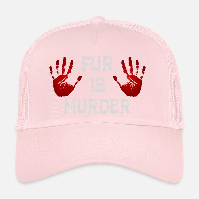 Fur is murder Trucker Cap
