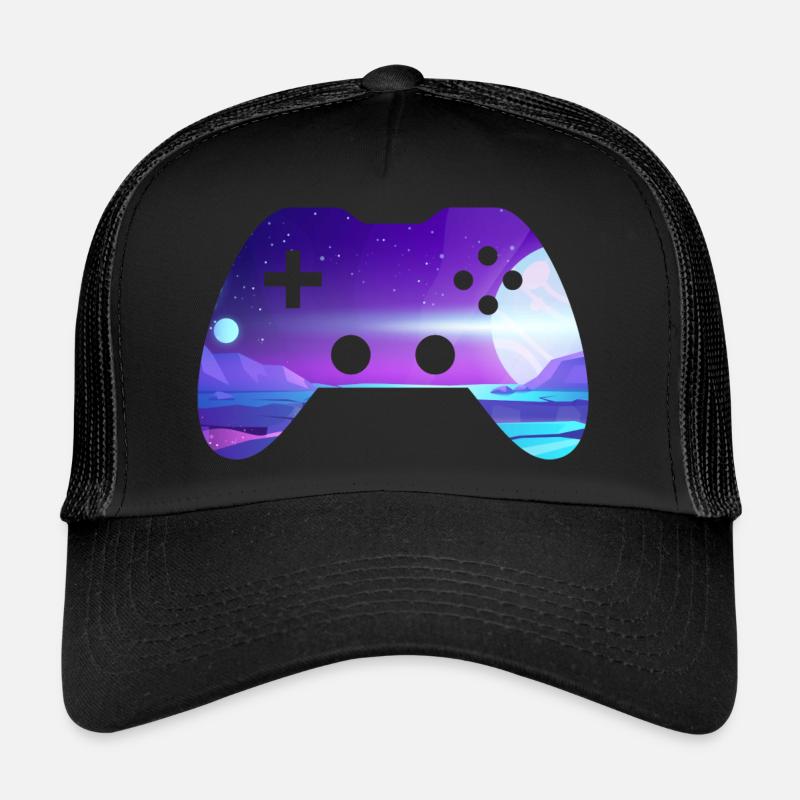 contrôleurs - Casquette trucker - noir/noir