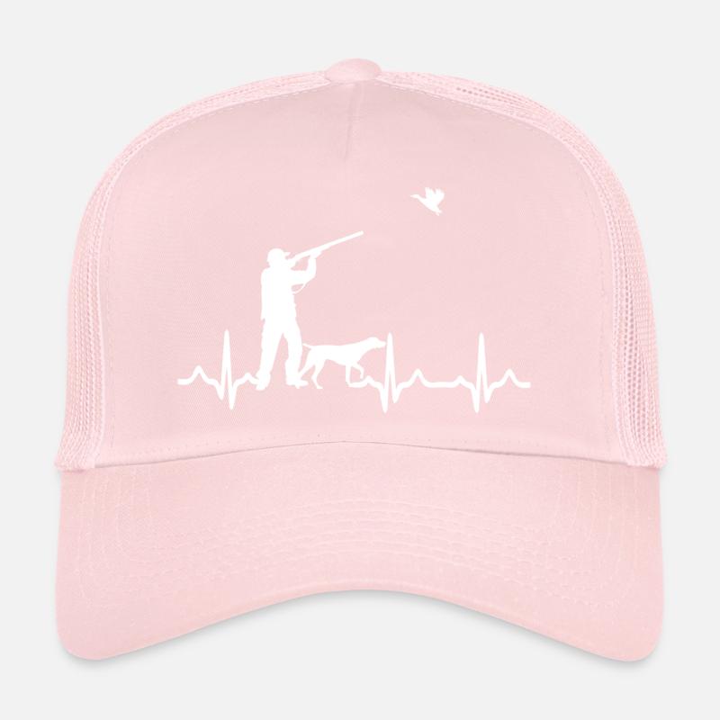 Entenjagd Herzschlag Geschenk Shirt Trucker Cap
