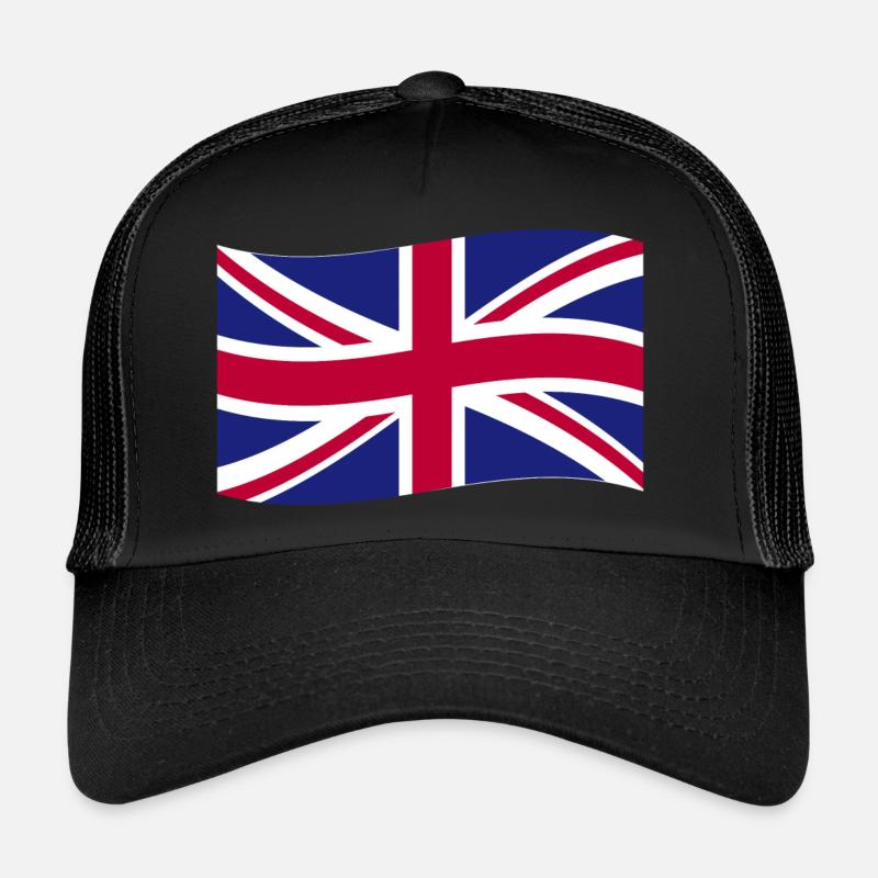 Royaume-Uni Grande-Bretagne Union Jack Casquette trucker 