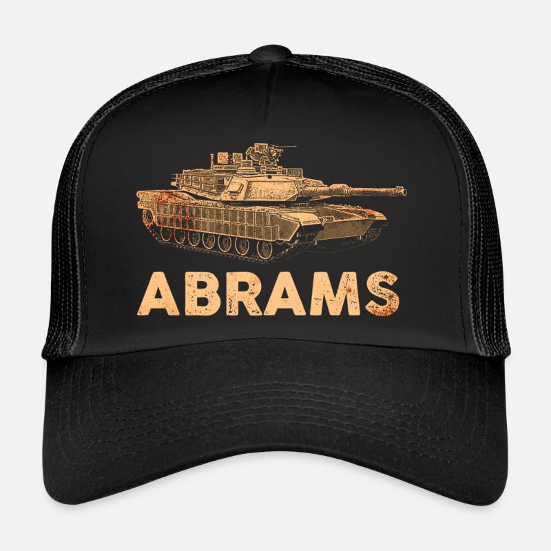 Amerikanischer Abrams Panzer Trucker Cap