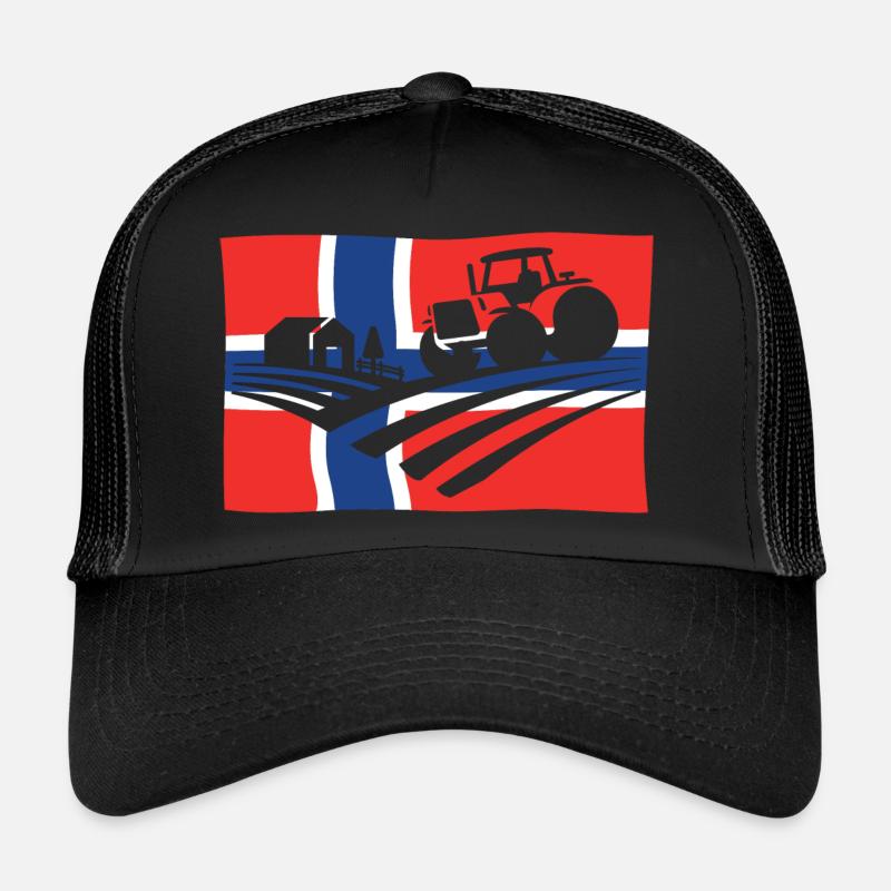 Norwegen Traktor Landwirtschaft Trucker Cap
